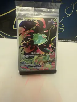Pokemon Bulbasaur Full Art Rare Holo 133/132 Mega Evolution English Basic 80 HP - Image 1