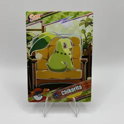 *NEW* Pokemon Eif Origins 4.0 Chikorita PM SSR NO-003 NON TCG - Image 1