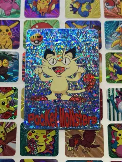 Pokemon Charizard Vintage Pocket Monsters Vending HOLO Prism Sticker 98 Nintendo - Image 1
