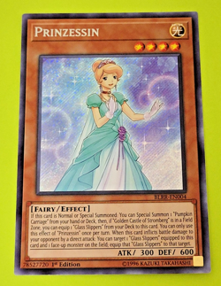 Yu-Gi-Oh Prinzessin 1st Edition Secret Rare BLRR-EN004 Nm - Image 1