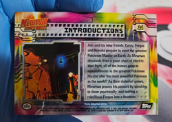 Pokemon Topps Movie card HOLO /Black label/ no.21 "Introductions" - Image 2
