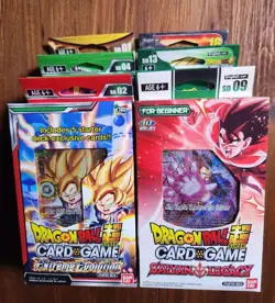 Dragon Ball Super Card Game Starter Deck 2, 4, 7, 9, 13, And 16. Lot Of 6 - Image 1