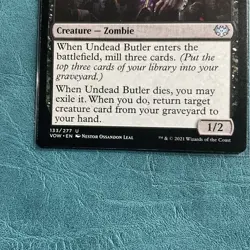 Undead Butler Innistrad: Crimson Vow Regular MTG - Image 2