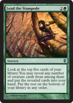 Lead the Stampede x4 - Conspiracy - NM-Mint, English - Conspiracy - Image 1