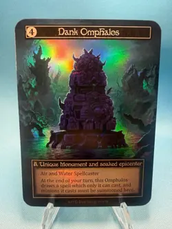 Dank Omphalos (Foil) Unique NM Gothic Foil Sorcery Contested Realm - Image 1