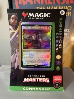 MTG Commander Masters Enduring Enchantments Commander Deck NO Sample Pack - Image 1