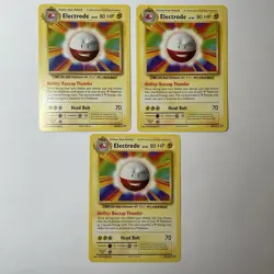 Pokemon TCG Electrode 40/108 XY Evolutions 2016 Lot Of 5 Cards Rare Good Conditi - Image 2