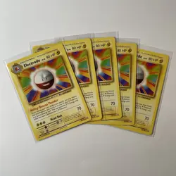 Pokemon TCG Electrode 40/108 XY Evolutions 2016 Lot Of 5 Cards Rare Good Conditi - Image 4