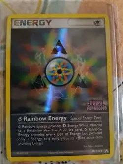 Delta Rainbow Energy 98/110 REVERSE HOLO Uncommon Pokemon TCG Holon Phantoms NM - Image 1