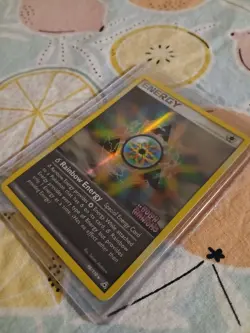 Delta Rainbow Energy 98/110 REVERSE HOLO Uncommon Pokemon TCG Holon Phantoms NM - Image 3