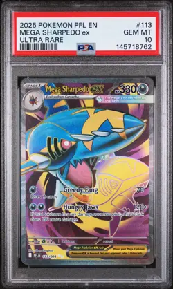 2025 POKEMON MEP EN-ME ULTRA-PREMIUM COLLECTION MEGA CHARIZARD X EX PSA 10 - Image 1