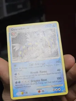 2008 Pokemon TCG Stormfront Gyarados Lv52 Holo Rare 19/100 Moderately Played - Image 3