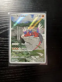 Pokemon Koraidon TCG Black Star Promo #14 Scarlet & Violet Base NM Condition - Image 3