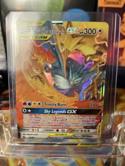 Pokemon NM Moltres And Zapdos And Articuno Hidden Fates 44/68 Holo - Image 1
