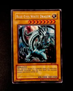 Yu-Gi-Oh! TCG Blue-Eyes White Dragon BPT-009 2002 Rare Collectors Card - Image 2