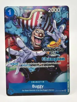 Buggy ST17-003 EN ONE PIECE TCG 25-26 CS Champion-NM - Image 1