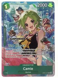 Camie OP06-025 EN ONE PIECE TCG 2023 Championship Top Player-NM - Image 1