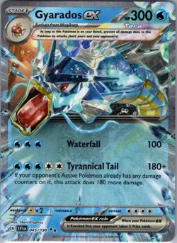Gyarados ex 045/198 SV01: Scarlet & Violet Base Set - Pokemon Card - NM - Image 1