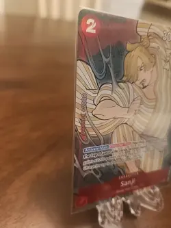 Sanji OP01-013 1st Anniversary Set Promo Card - Image 2