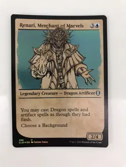 Renari Merchant of Marvels Foil Showcase MTG Magic Gathering Card NM Mint CLB - Image 1