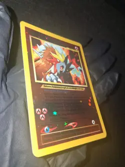 Entei #34 Black Star Promo Reverse Holo LP WOTC Pokemon Movie Promo Card - Image 5