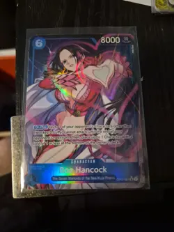 Boa Hancock (OP07-051) Super Rare Alt Art Foil trading card - Image 1