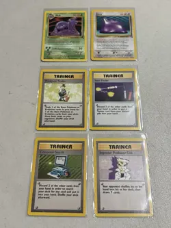 (24) Pokemon Non-Holo Rare Card Lot Jungle Fossil Neo Discovery Gym Challenge - Image 5