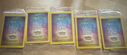 Ancient Mew SEALED Pokemon Unopened 2000 Movie Promo Holo Card - RARE Near Mint - Image 1