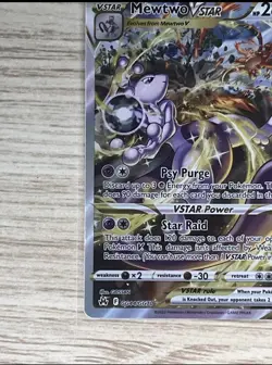 Mewtwo VSTAR GG44/GG70 - Crown Zenith Galarian Gallery Pokemon TCG - NM Card - Image 3