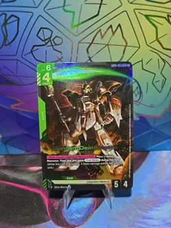 Gundam Deathscythe GD01-025 LR Gundam TCG Card Game Foil, English - Image 1