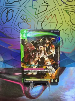 Gundam Deathscythe GD01-025 LR Gundam TCG Card Game Foil, English - Image 2