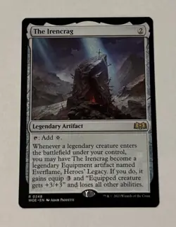 MTG The Irencrag - Wilds of Eldraine NM - Image 1