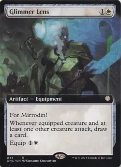 Glimmer Lens (Extended Art) Phyrexia All Will Be One Regular Rare #44 NM MTG - Image 1