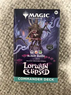 Lorwyn Eclipse - 'Blight Curse'. Commander Deck - Image 1