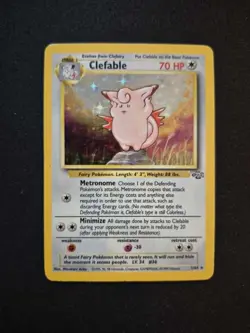 Clefable 1/64 HP - Holo Rare - Jungle Unlimited Pokemon TCG - Image 1