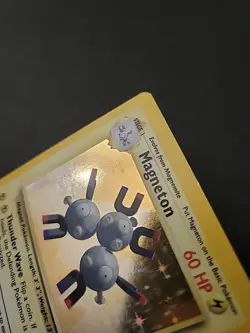 HP Pokemon TCG Magneton Base Set Unlimited 9/102 Holo Rare WOTC 1999 - Image 5