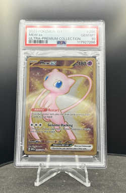 2023 Pokemon 151 Ultra Premium Collection Mew ex 205/165 Metal PSA 10 - Image 1