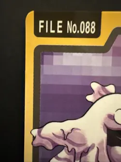 LP - Pokemon Japanese Grimer File No. 088 Bandai Carddass Pocket Monsters - Image 5