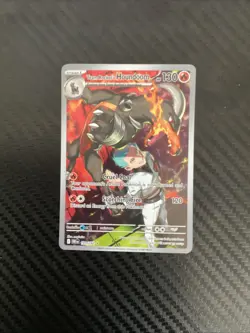 Team Rocket's Houndoom 191/182 Illustration Rare Destined Rivals NM Pokemon - Image 1