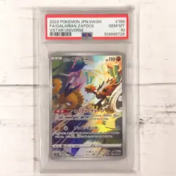 PSA 10 Galarian Articuno Zapdos Moltres S12a SEQ Set Sequential Pokemon Japanese - Image 5