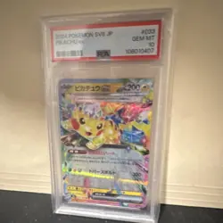 Pokemon Pikachu ex 033/106 Sv8 Super Electric Breaker Double Rare Holo PSA 10 J… - Image 2