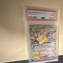 Pokemon Pikachu ex 033/106 Sv8 Super Electric Breaker Double Rare Holo PSA 10 J… - Image 3
