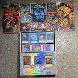 Yugioh TCG Card Lot + Playmat & Box Case NM/M - Image 1