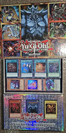 Yugioh TCG Card Lot + Playmat & Box Case NM/M - Image 2