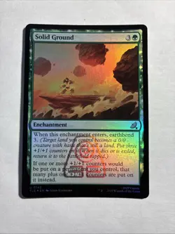 Solid Ground - Avatar: The Last Airbender MTG Plus Bonus Card!!! - Image 1