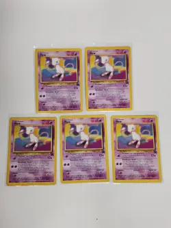 Pokemon Card - Mew #8 WoTC Black Star Promo non holo - Image 1