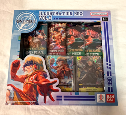 One Piece Bandai TCG Card Game - Illustration Box Vol 3 New - Factory Sealed - Image 1
