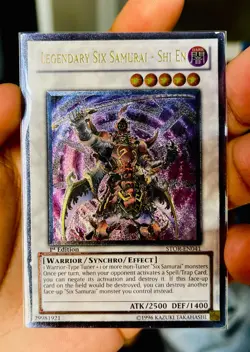 Yu-Gi-Oh! Legendary Six Samurai - Shi En Ultimate 1st Edition + Deck Core Cards - Image 5