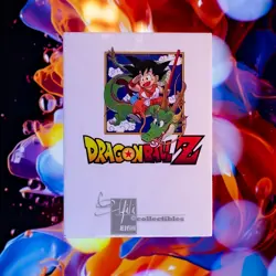 Bulma Card GMR008 Dragon Ball Yellow Textured Premium Holo Blue Foil Rare - Image 2