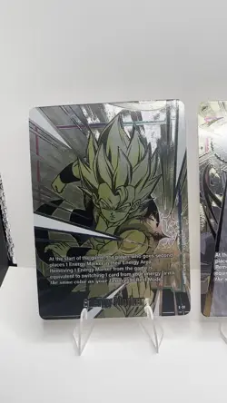 Gogeta & Vegito & Goku Promo Gold Energy Markers Dragon Ball Card Fusion World - Image 2